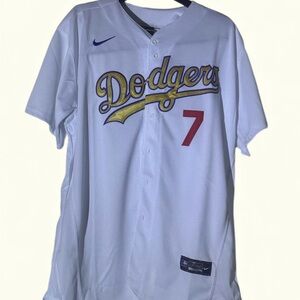 Nike Authentic Collection White Jersey Tag